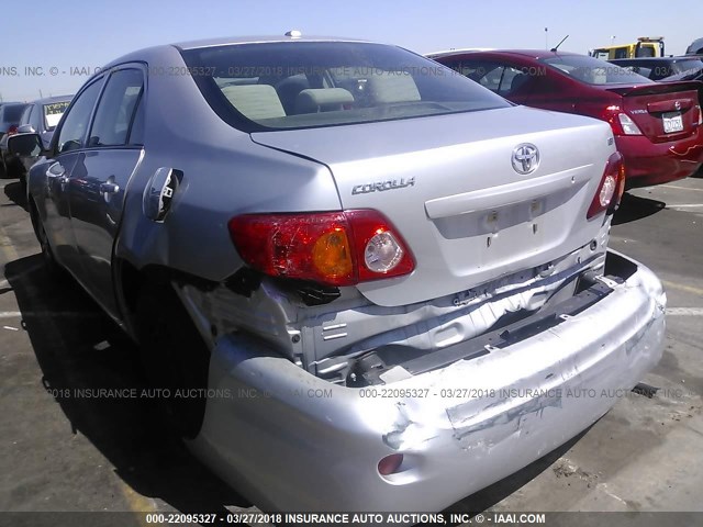 JTDBU4EE7A9114373 - 2010 TOYOTA COROLLA S/LE/XLE SILVER photo 6