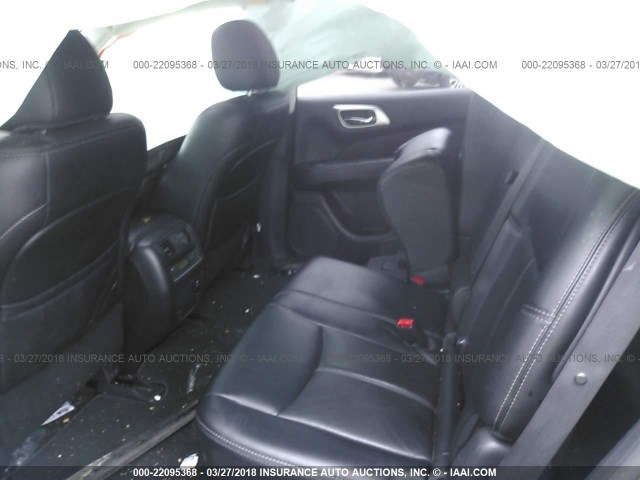 5N1AR2MM8FC685418 - 2015 NISSAN PATHFINDER S/SV/SL/PLATINUM 棕色 照片 8