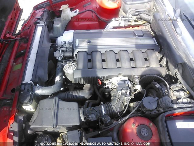 WBAHD6323SGK48547 - 1995 BMW 525 I AUTOMATIC RED photo 10