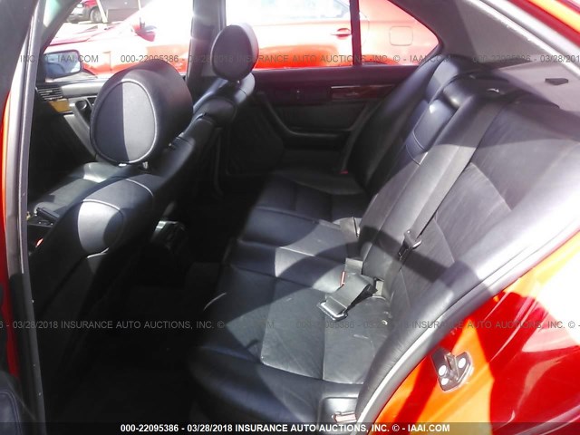 WBAHD6323SGK48547 - 1995 BMW 525 I AUTOMATIC RED photo 8