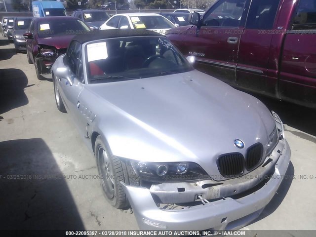 4USCH7326WLE07479 - 1998 BMW Z3 1.9 SILVER photo 1