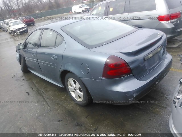 2G2WP552261247258 - 2006 PONTIAC GRAND PRIX BLUE photo 3