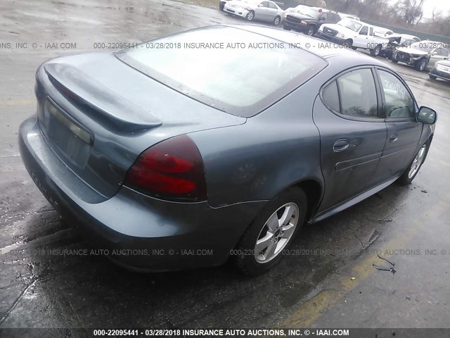 2G2WP552261247258 - 2006 PONTIAC GRAND PRIX BLUE photo 4