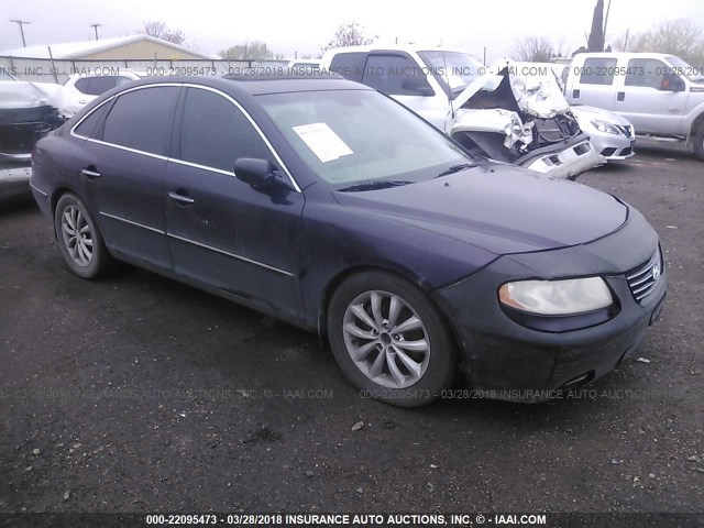 KMHFC46F96A120883 - 2006 HYUNDAI AZERA SE/LIMITED BEIGE photo 1