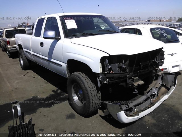 1GTEC19T92E304854 - 2002 GMC NEW SIERRA C1500 WHITE photo 1