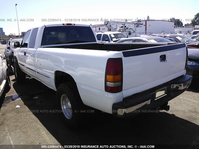 1GTEC19T92E304854 - 2002 GMC NEW SIERRA C1500 WHITE photo 3