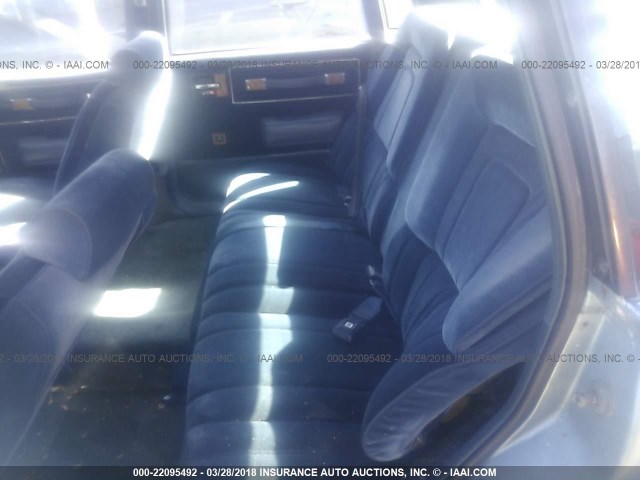 1G4AL19R0G6420234 - 1986 BUICK CENTURY LIMITED BLUE photo 8