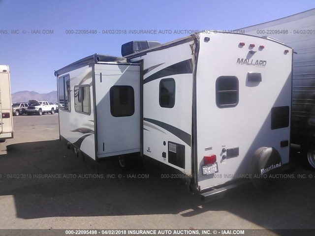 5SFNB3122JE359756 - 2018 HEARTLAND MALLARD  白色 照片 3