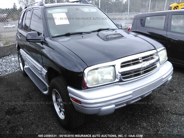 2CNBJ634316920457 - 2001 CHEVROLET TRACKER LT BLACK photo 1