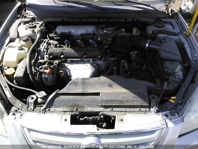 1N4AL11D34C169278 - 2004 NISSAN ALTIMA S/SL GRAY photo 10