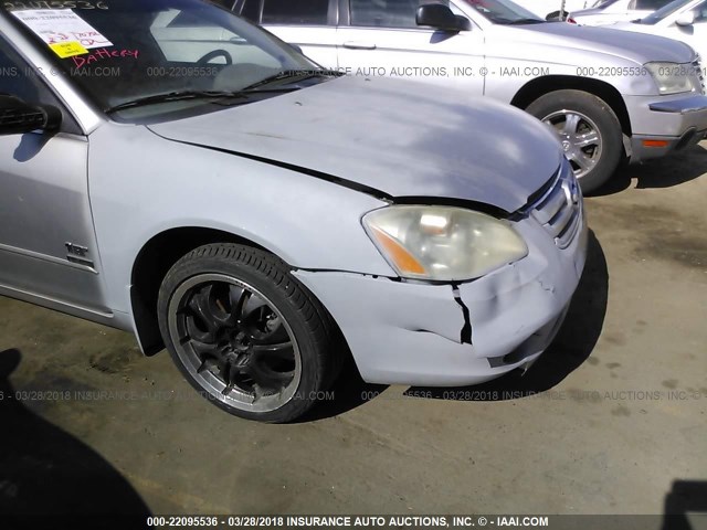 1N4AL11D34C169278 - 2004 NISSAN ALTIMA S/SL GRAY photo 6