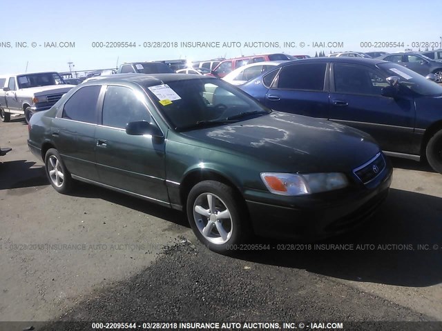 4T1BG22K11U057618 - 2001 TOYOTA CAMRY CE/LE/XLE 绿色 照片 1