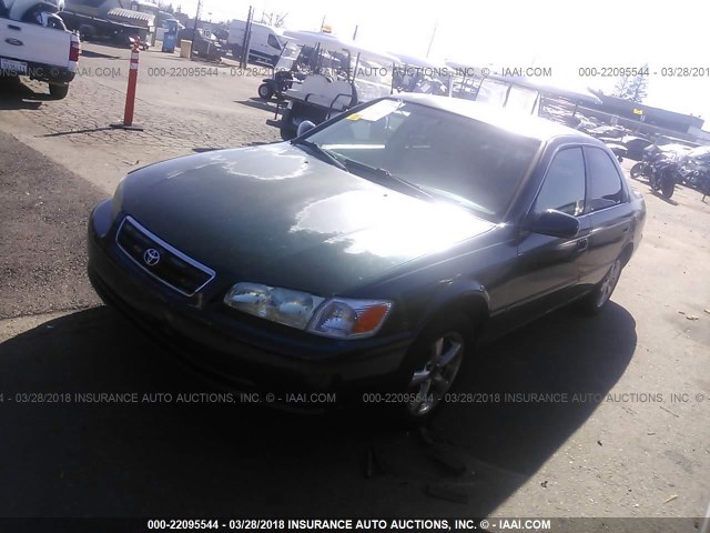 4T1BG22K11U057618 - 2001 TOYOTA CAMRY CE/LE/XLE 绿色 照片 2
