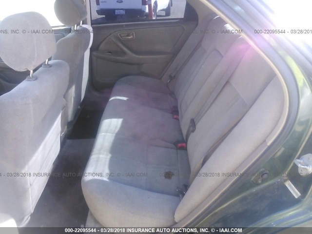4T1BG22K11U057618 - 2001 TOYOTA CAMRY CE/LE/XLE 绿色 照片 8
