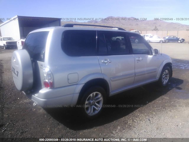 JS3TX92V964107881 - 2006 SUZUKI XL7 SILVER photo 4