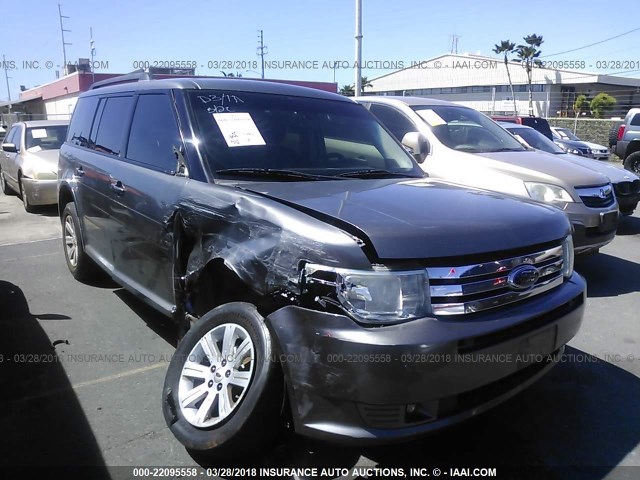 2FMDK51C99BA05206 - 2009 FORD FLEX SE GRAY photo 1