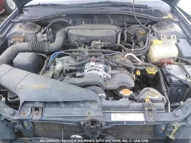 4S3BH675717610184 - 2001 SUBARU LEGACY OUTBACK AWP 深蓝色 照片 10