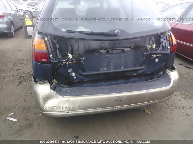 4S3BH675717610184 - 2001 SUBARU LEGACY OUTBACK AWP 深蓝色 照片 6