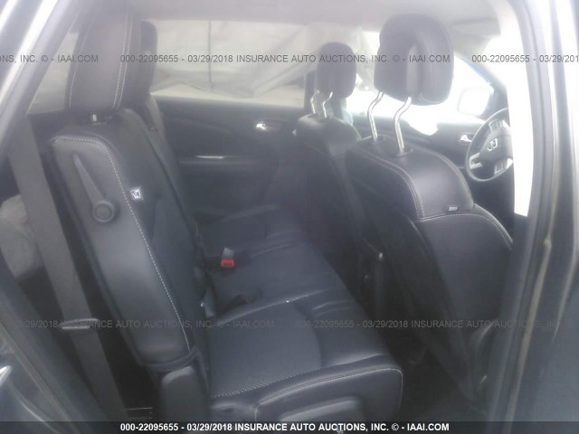 3C4PDCGG7FT553666 - 2015 DODGE JOURNEY CROSSROAD GRAY photo 8