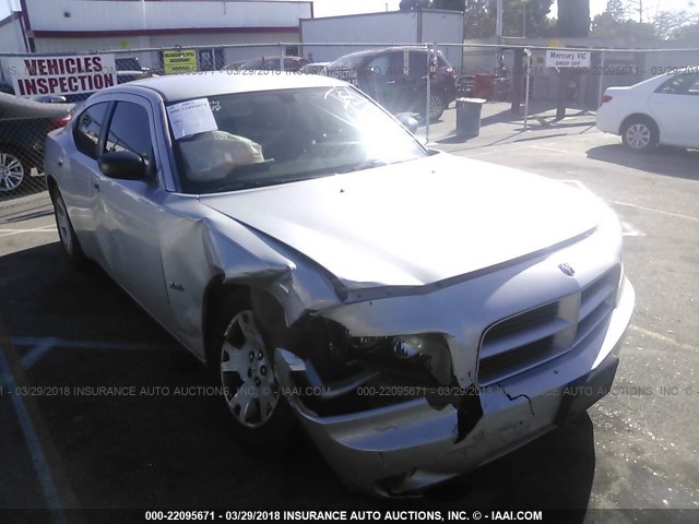 2B3KA43GX6H428251 - 2006 DODGE CHARGER SE/SXT SILVER photo 1