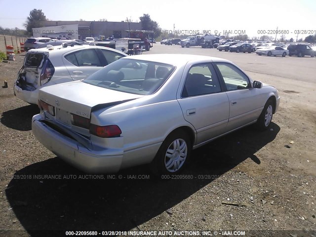 4T1BG22K41U832140 - 2001 TOYOTA CAMRY CE/LE/XLE 银色 照片 4