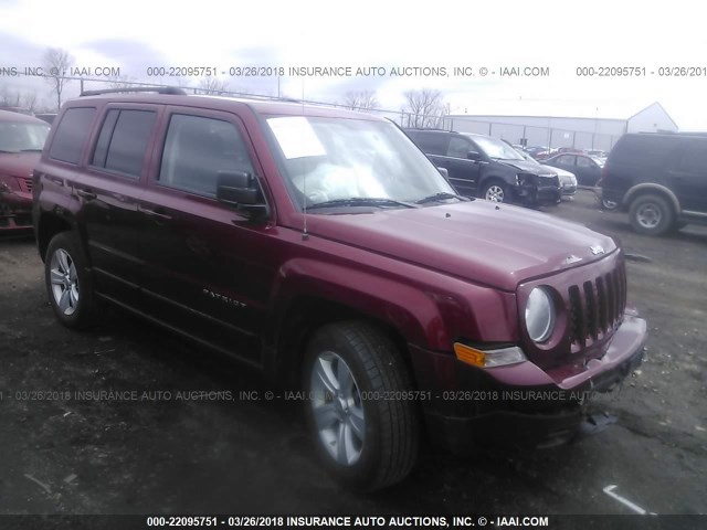 1C4NJRBB5CD613105 - 2012 JEEP PATRIOT SPORT RED photo 1