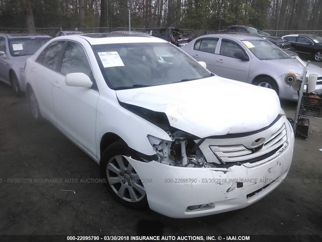 4T1BE46K27U617179 - 2007 TOYOTA CAMRY NEW GENERAT CE/LE/XLE/SE WHITE photo 1