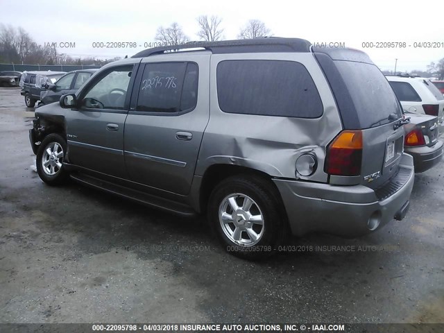 1GKET16S966145334 - 2006 GMC ENVOY XL GRAY photo 3