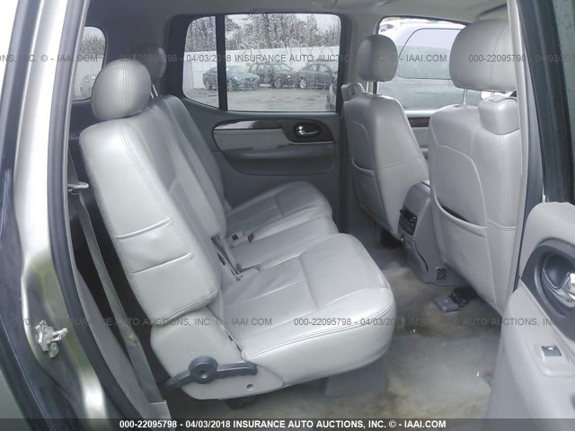 1GKET16S966145334 - 2006 GMC ENVOY XL GRAY photo 8