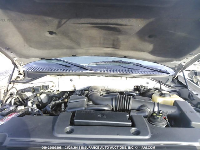 1FMFU16548LA03495 - 2008 FORD EXPEDITION XLT Grau Foto 10