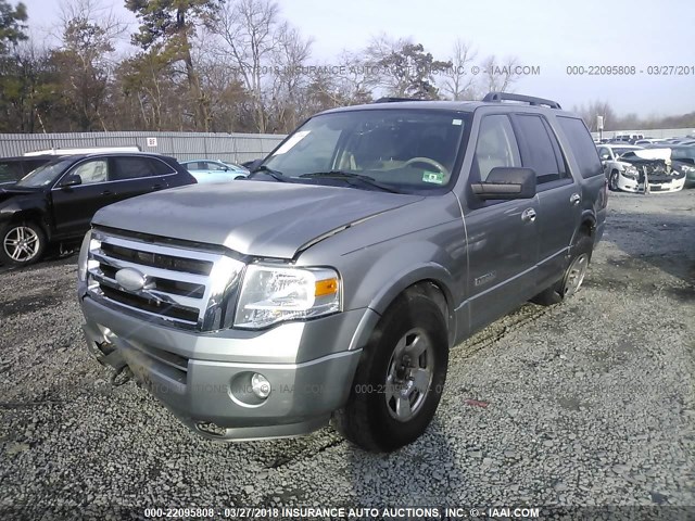 1FMFU16548LA03495 - 2008 FORD EXPEDITION XLT Grau Foto 2
