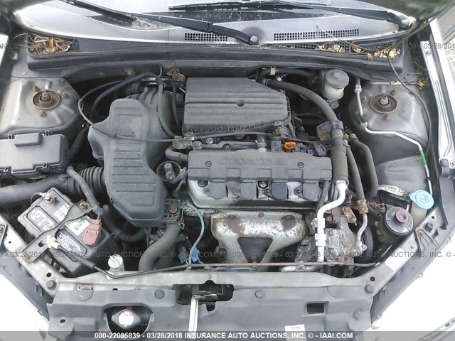 1HGES16305L026631 - 2005 HONDA CIVIC DX VP Boz foto 10