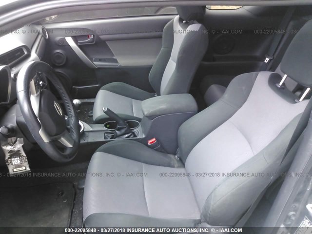 JTKJF5C7XE3083332 - 2014 TOYOTA SCION TC 灰色 照片 5