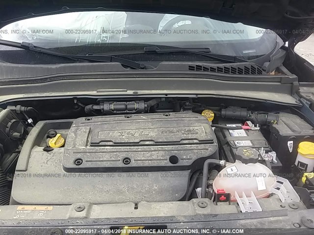 ZACCJBAW8GPD18140 - 2016 JEEP RENEGADE SPORT Կապույտ լուսանկար 10