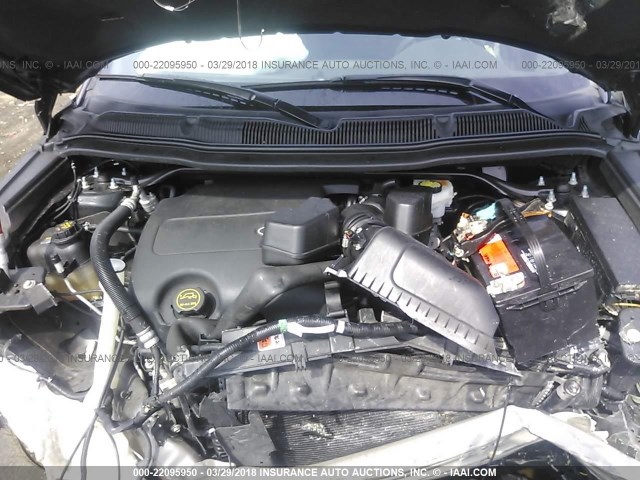 1FM5K8F82FGA24159 - 2015 FORD EXPLORER LIMITED 黑色 照片 10