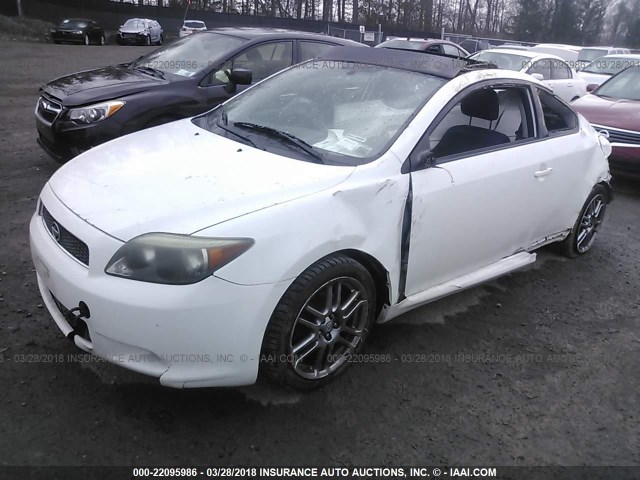 JTKDE177570188674 - 2007 TOYOTA SCION TC 白色 照片 2