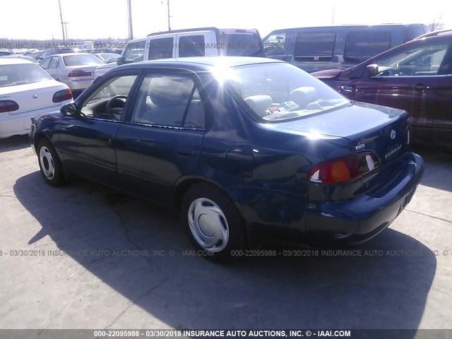 2T1BR18E5WC078499 - 1998 TOYOTA COROLLA VE/CE/LE 蓝色 照片 3