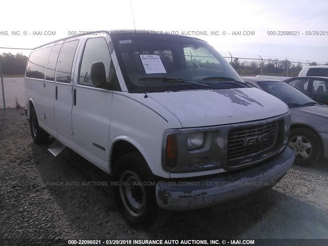 1GJHG39RXV1106256 - 1997 GMC SAVANA G3500 WHITE photo 1