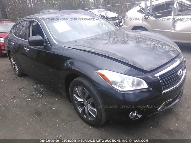 JN1BY1AR2CM392449 - 2012 INFINITI M37 X BLACK photo 1