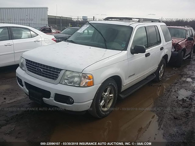 1FMZU73W95UA27052 - 2005 FORD EXPLORER XLT/XLT SPORT/NBX WHITE photo 2