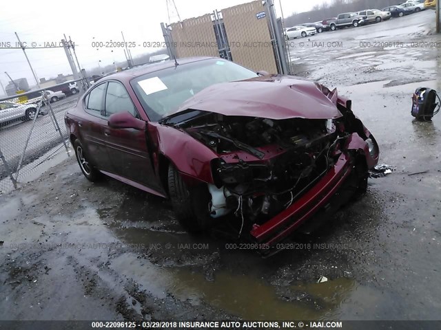 2G2WS522151165054 - 2005 PONTIAC GRAND PRIX GT MAROON photo 1