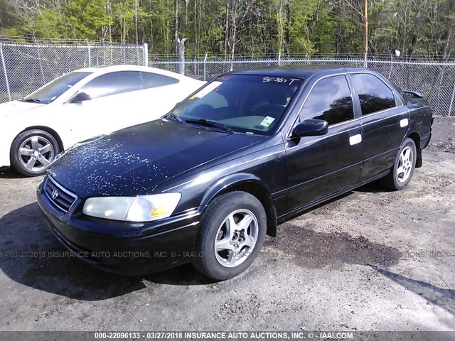 4T1BG22K31U042442 - 2001 TOYOTA CAMRY CE/LE/XLE 黑色 照片 2