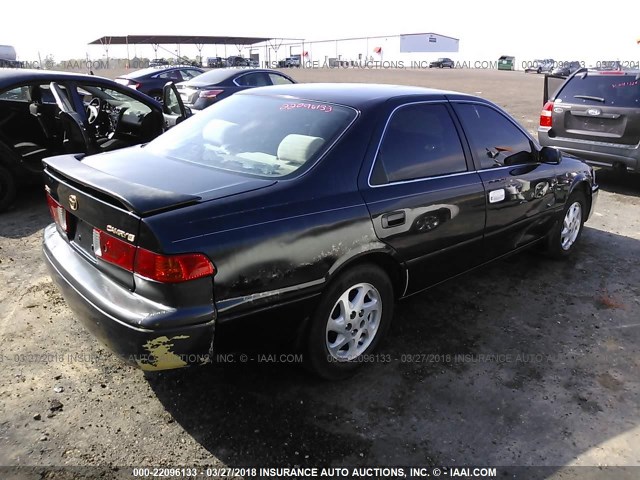 4T1BG22K31U042442 - 2001 TOYOTA CAMRY CE/LE/XLE BLACK photo 4