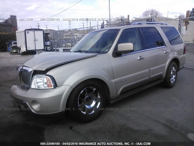 5LMFU28R84LJ28383 - 2004 LINCOLN NAVIGATOR BEIGE photo 2