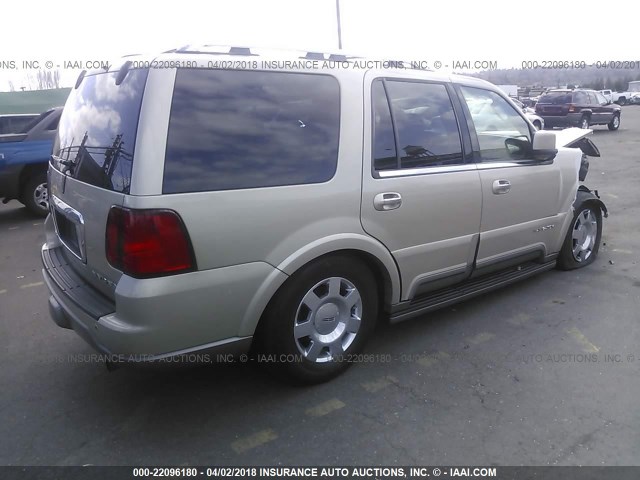 5LMFU28R84LJ28383 - 2004 LINCOLN NAVIGATOR BEIGE photo 4