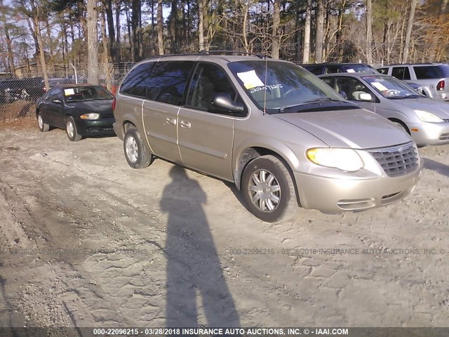 2C4GP54LX5R417277 - 2005 CHRYSLER TOWN & COUNTRY TOURING GOLD photo 1