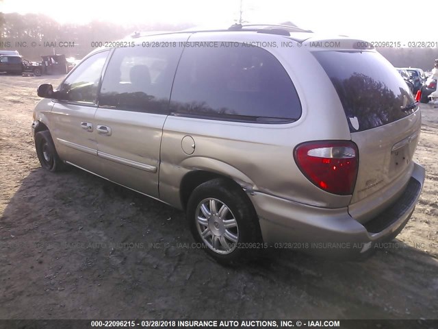 2C4GP54LX5R417277 - 2005 CHRYSLER TOWN & COUNTRY TOURING GOLD photo 3