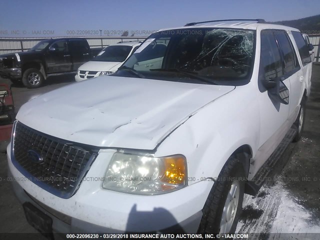 1FMPU16W73LB69953 - 2003 FORD EXPEDITION XLT WHITE photo 6