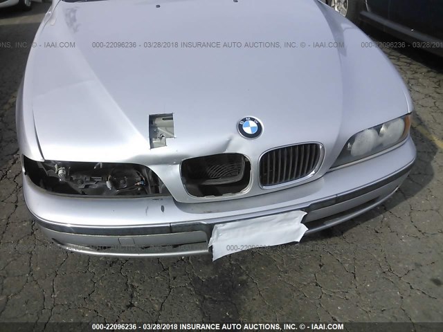 WBADM6342YGU29552 - 2000 BMW 528 I AUTOMATIC SILVER photo 6