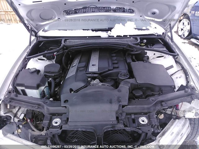 WBAEW53445PN37109 - 2005 BMW 330 XI SILVER photo 10